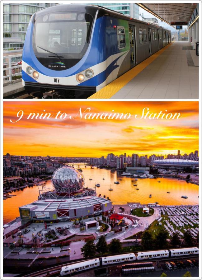 וונקובר Rare Find Exquisitely New Quiet & Safe Skytrain Home מראה חיצוני תמונה